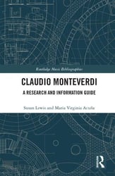 Claudio Monteverdi book cover